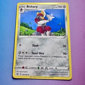 bisharp - 104/163 (uncommon) — pokemon: battle styles